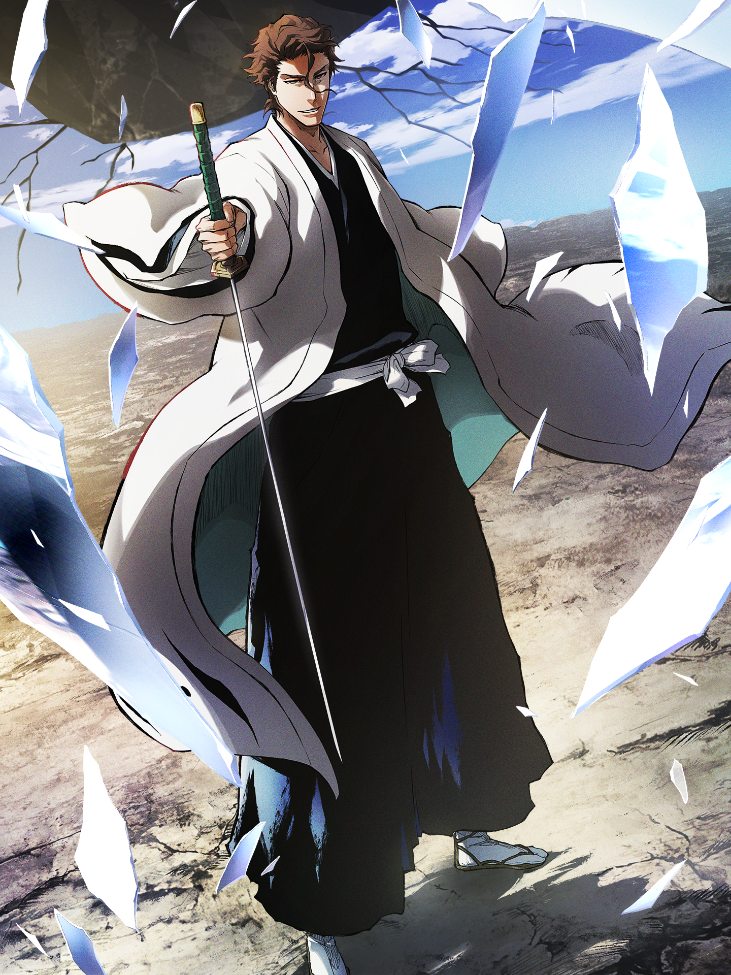 Imagen del anuncio: BLEACH Mirrors High presenta a Aizen y concreta su campaña inicial